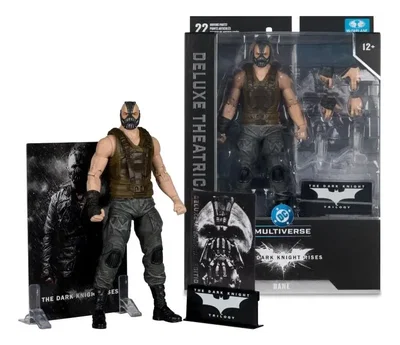 Mc FARLANE DELUXE THEATRICAL EDITION BANE DARK KNIGHTS RISE