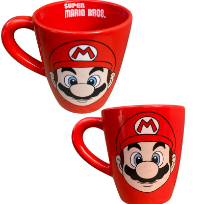 TAZA CÓNICA MARIO BROS.