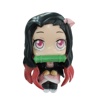 FIGURA DEMON SLAYER NEZUKO CHIBI SENTADA