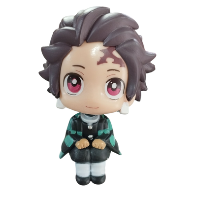 FIGURA DEMON SLAYER TANJIRO CHIBI SENTADA