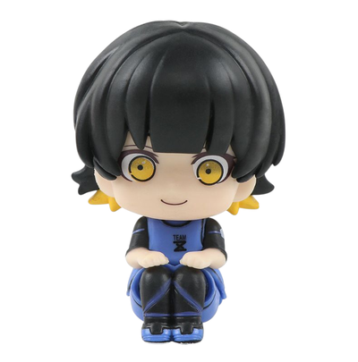 FIGURA BLUE LOCK BACHIRA CHIBI SENTADA