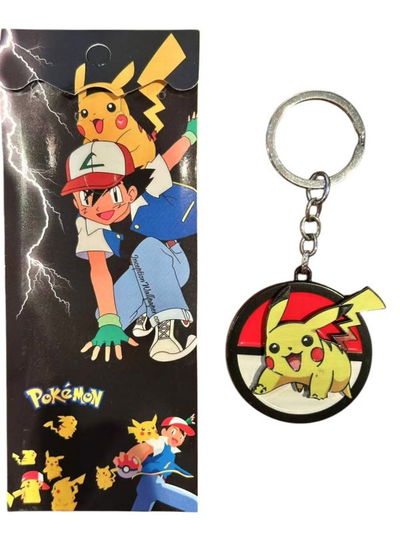 LLAVERO METÁLICO POKEMON PIKACHU SPINNER