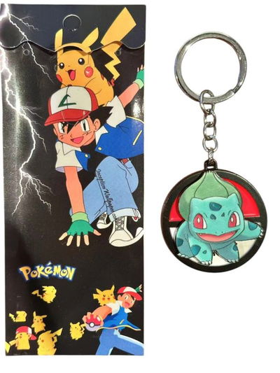 LLAVERO METÁLICO POKEMON BULBASAUR SPINNER