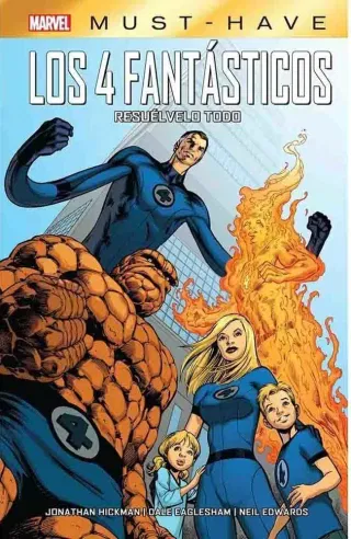 MARVEL MUST-HAVE LOS CUATRO FANTASTICOS : RESUELVELO TODO (HC)