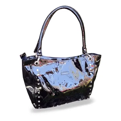 Bolso Jade Charol Negro