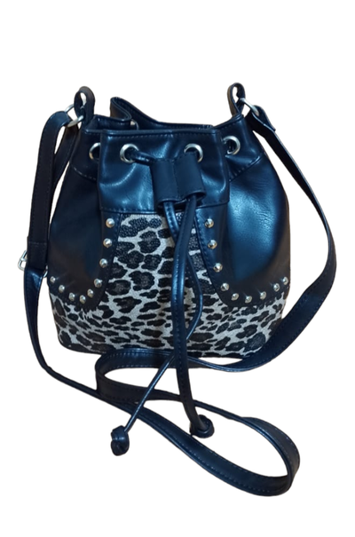 Luna negra con animal print