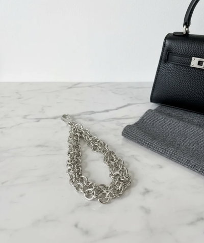 Llavero cadena metálico 