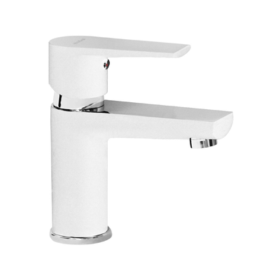 Grifería de lavatorio Hausar FR-6001-BCH-White