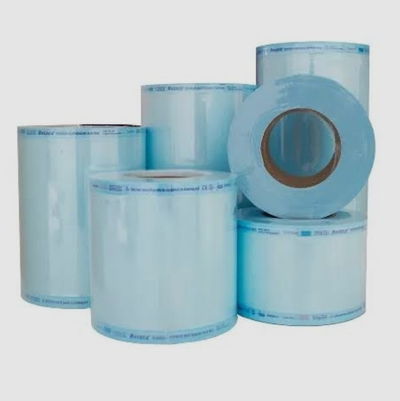 ROLLO POUCH PARA ESTERILIZAR QUALIDENT 7,5 CM X 200 MTS