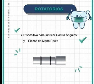 DISPOSITIVOCPARA LUBRICAR CONTRA ÁNGULOS Y PIEZAS DE MANO RECTA