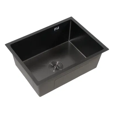 BACHA DE COCINA ACERO INOXIDABLE 304 HAUSAR HM-6045-LBHP