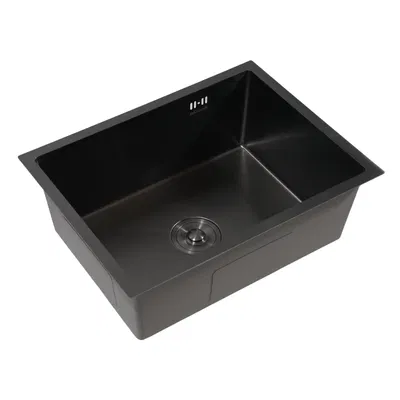 BACHA DE COCINA ACERO INOXIDABLE 201 HAUSAR HM-6045-LBP-C