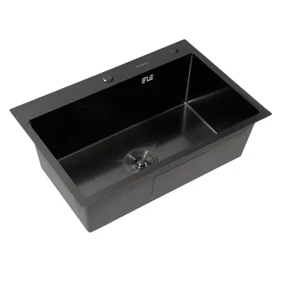 BACHA DE COCINA ACERO INOXIDABLE 304 HÄUSAR HM-6845-BHP
