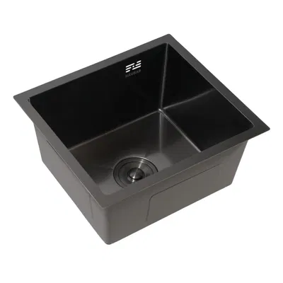 BACHA DE COCINA ACERO INOXIDABLE 304 HAUSAR HM-4540-LBHP