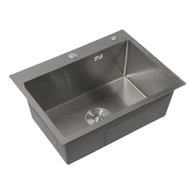 BACHA DE COCINA ACERO INOXIDABLE 304 HAUSAR HM-6045-P
