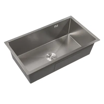 BACHA DE COCINA ACERO INOXIDABLE 304 HAUSAR HM-7845-LHP