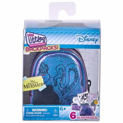 Real Littles Disney The Little Mermaid Ursula Mini Backpack