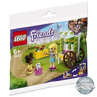 Lego Friends Flower Cart Polybag Set 30413