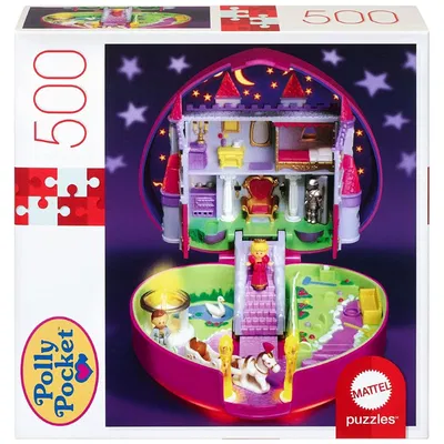 Polly Pocket Starlight Castle Puzzle Rompecabezas - Mattel