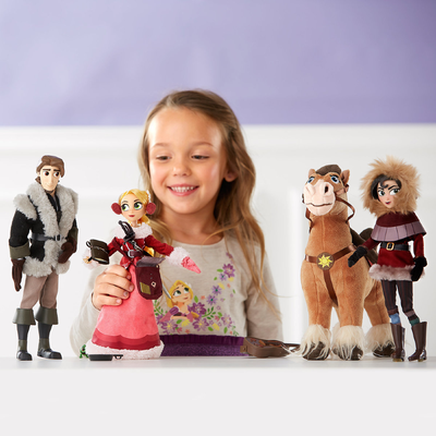 Disney Store Rapunzel Pascal Maximus - Mega Set Deluxe