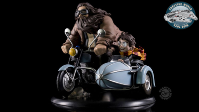 Disney Harry Potter Rubeus Hagrid Limited Edition Qfig Nuevo