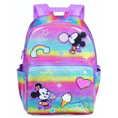 Disney Store Mochila Mickey And Minnie Mouse Rainbow