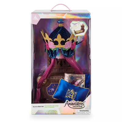 Disney Store Animators Cama Aurora Para Muñeca Hasta 40 Cm
