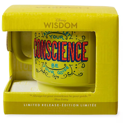 Disney Store Serie Wisdom Cocina Pepe Grillo Taza Con Caja Coleccionable