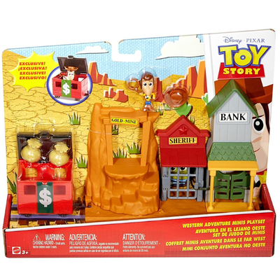 Disney Toy Story Minis - Woody Aventura En El Lejano Oeste