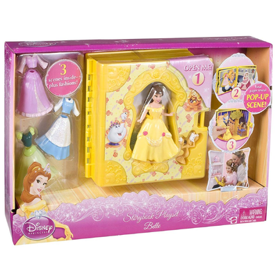 Disney Mattel Storybook Muñeca La Bella Y La Bestia Lumière!