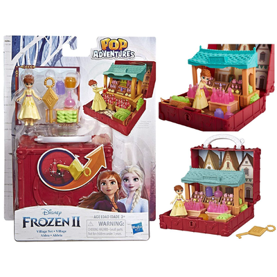 Disney Hasbro Frozen Pop Adventures Anna Muñeca Con Valija