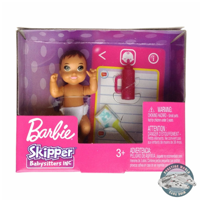 Barbie Skipper Babysitters Inc Cabello Castaño Oscuro Mattel