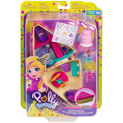 Polly Pocket Birthday Cake Bash Compact - Mattel