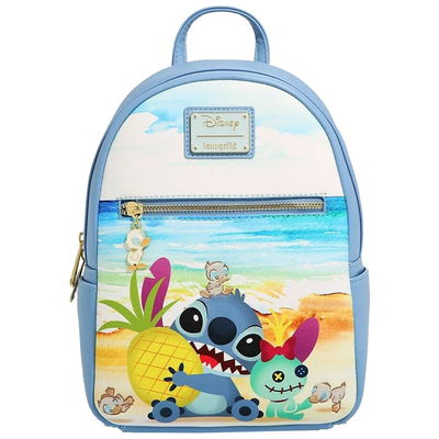 Disney Loungefly Stitch With Ducklings Scrump Mini Backpack