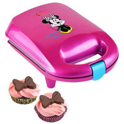 Disney Cocina Minnie Mouse Mini Cupcake Maker + Pirotines