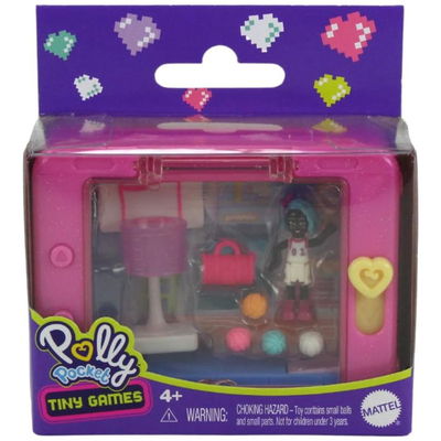 Polly Pocket Tiny Games Basketball Juego De Destreza Mattel