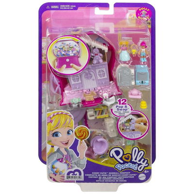 Polly Pocket Candy Cutie Gumball Compact - Mattel