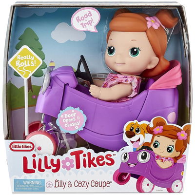 Lilly Doll Tikes & Cozy Coupe Auto - Little Tikes