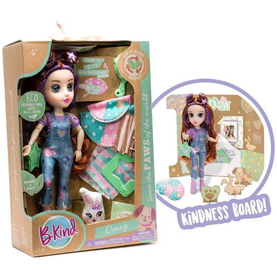 Bekind Dolls Daisy Eco Friendly Fashion Doll - Jada Toys