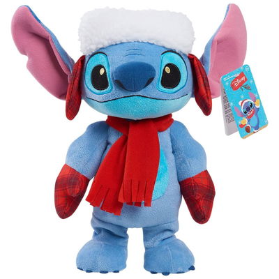 Disney Stitch Holiday Dancing Navidad Peluche Con Música y Movimiento