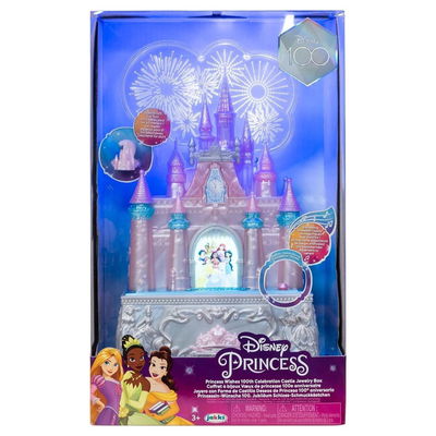 Disney Princess Whishes 100TH Celebration Castle Jewelry Box Castillo