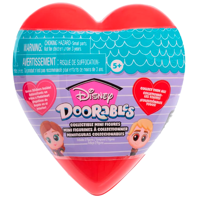 Disney Doorables Valentine Capsula Con 2 Figuras Sorpresa