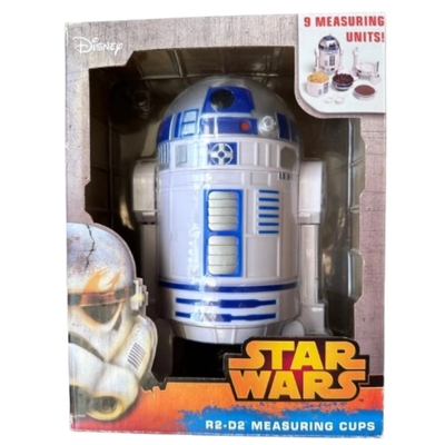 Disney Star Wars R2-d2 Tazas Medidoras X 9 Unidades