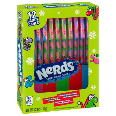 Nerds Candy Canes Bastones De Caramelo