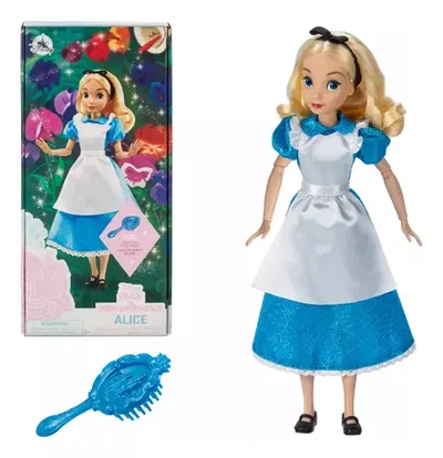 Disney Store Alice In Wonderland Classic Doll Alicia