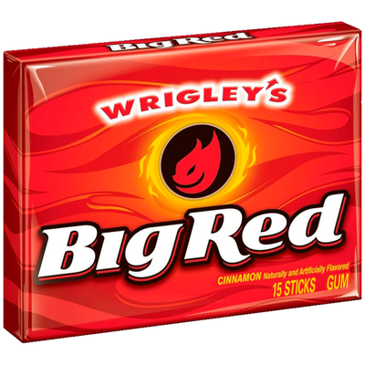 Wrigley's Big Red Cinnamon Gum Chicles