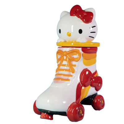 Sanrio Hello Kitty Roller Skate Cookie Jar