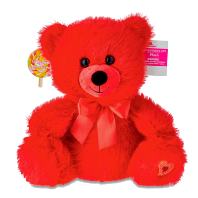 Candy Scented Red Teddy Bear Plush Oso Peluche Perfumado San Valentín