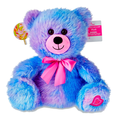 Candy Scented Blue Teddy Bear Plush Oso Peluche Perfumado San Valentín