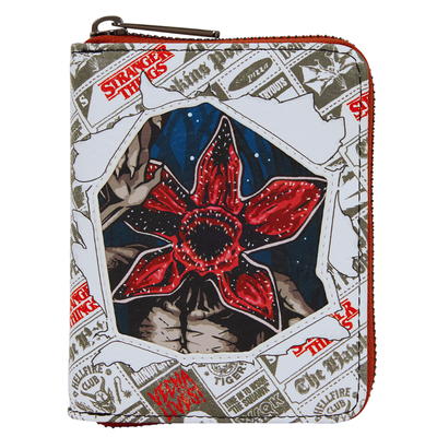 Loungefly Stranger Things 5 Zip Around Wallet  Billetera (INGRESANDO)